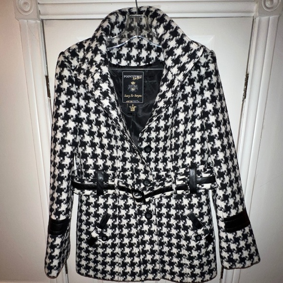 Point Zero Houndstooth Jacket - NWOT - Picture 9 of 15